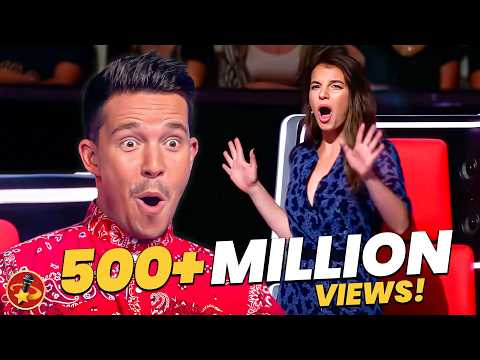 Over 500 MILLION Views! MIND-BLOWING Blind Auditions on The Voice Germany 🤯