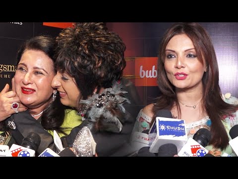 Poonam Dhillon And Deepshikha Spotted at Designer Rohit Verma Magnum Opus Fashion Show