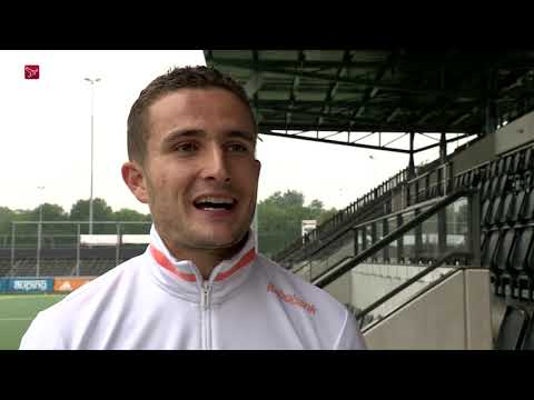 Hockeyer Jonas de Geus uit Almere prepareert zich op hitte van Tokio