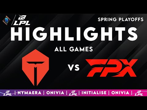 TES vs FPX ALL GAMES Highlights | LPL Playoffs 2025 | Top Esports vs FunPlus Phoenix by Onivia