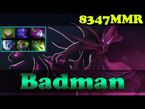 Dota 2 - Badman 8347 MMR Plays Spectre Vol 13 - Ranked Match Gameplay!
