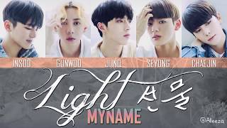 MYNAME (마이네임) - Light (선물) LYRICS [ENGLISH|ROM|HAN]