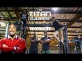 Titans Games Fitness Workout With The Rock Chosen Athletes | NBC Show