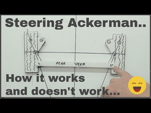 Steering Ackerman, how it works, and doesn't work...