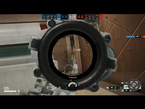 1 V 4 OVERTIME MATCH POINT? NO PROBLEM!!  (R6S)
