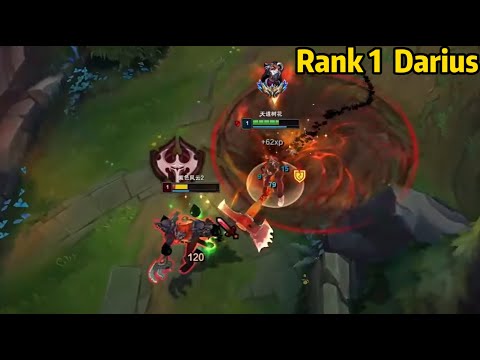 Rank 1 Darius: He Completely DESTROYED Master Nasus in the Early Game!
