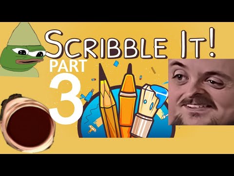 Forsen Plays Scribble It With Streamsnipers - Part 3 (With Chat)