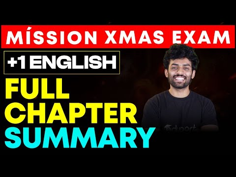 Plus One English Chapter Summary + All Discourses | Eduport Plus One