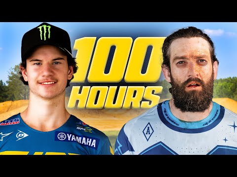 I spent 100 Hours training like Supercross racer Cole Davies at Star Racing Yamaha 🤕 🚑