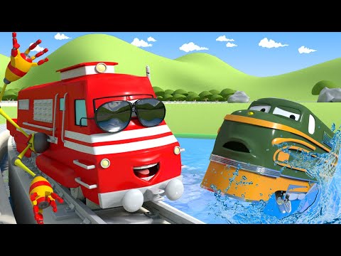 Vlak Troy - Spasilac Troy - Vlak Troy Sezona 🚄 Crtani sa kamionima za djecu