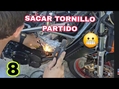 8 SACAR ESPARRAGOS TORNILOS ROTOS CON SOLDADURA 💥 YAMAHA RD 350
