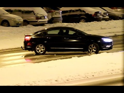 Ślizgawka na ulicy Węglarza w Lublinie