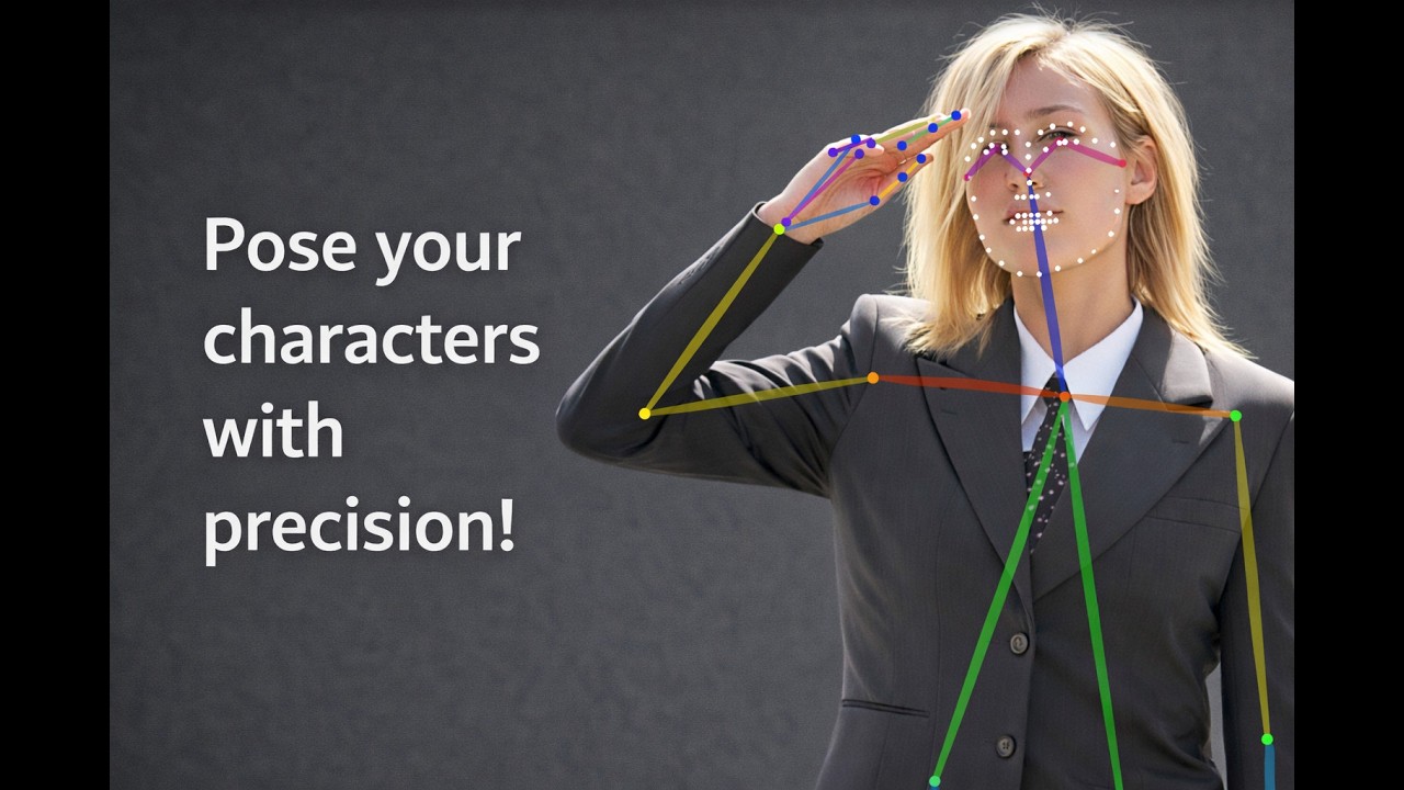 Using Controlnets in ComfyUI for Pose Control