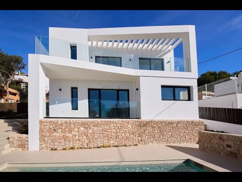 🏡 Luxury Modern Villa with Sea Views & Private Pool – Cap Martinet, Ibiza 🌊