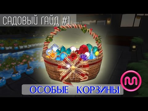 Mstar ☂ Садовый гайд #1 - Особые корзины