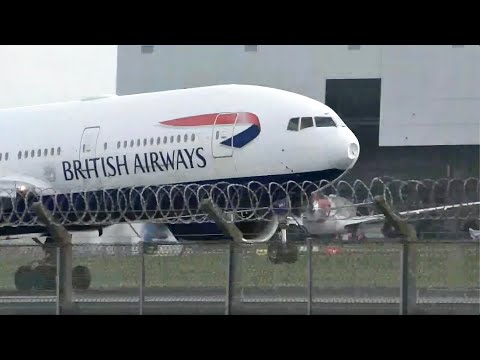 Plane Nose Hits Object