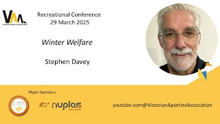 Winter Welfare, Stephen Davey
