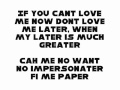 CHRIS MARTIN PAPER LOVING LYRICS (Follow ...