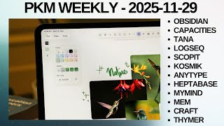 PKM (Personal Knowledge Management) Weekly Update - 2025-11-29