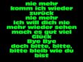 Cro - Nie mehr (lyrics) 