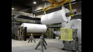preview picture of video 'Dalum Papirfabrik papirmaskine nr. 7 (PM7)'