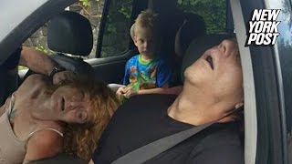 Shocking heroin ODs caught on camera