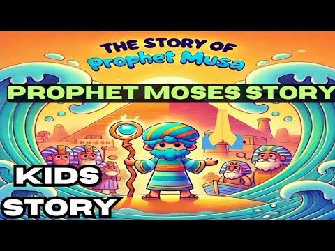 •The Amazing Story of Prophet Musa• (Moses) "The Sea Splitter" |Kids story|