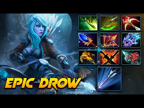 Epic Drow Immortal Rank - Dota 2 Pro Gameplay [Watch & Learn]