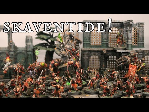 Painting ALL our rats! | ARMY PAINTING SKAVEN | Get it done