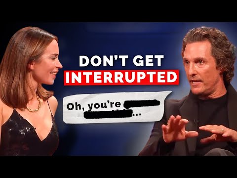 Do This To Stop People Talking Over You