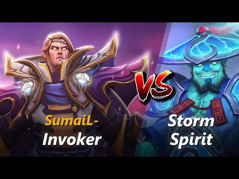SumaiL- mid Invoker vs Storm Spirit | First 10 minutes