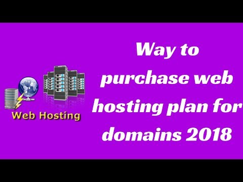 How to purchase best web hosting plan for domain 2018