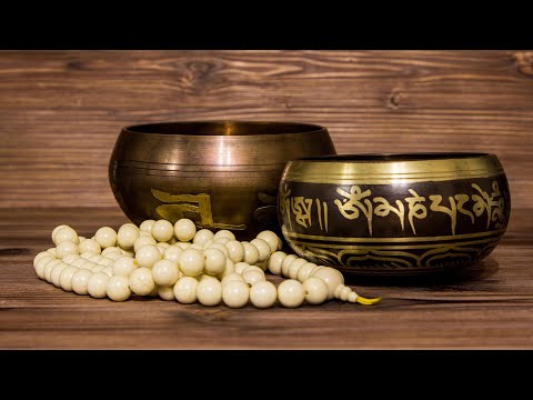 Tybetańskie dźwięki lecznicze, terapia dźwiękiem uspokajająca umysł i stres, zasypiająca