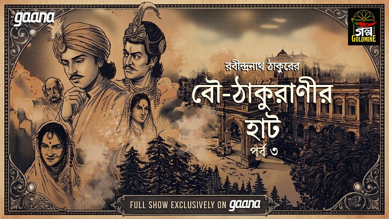 Bou Thakuranir Haat | বৌ-ঠাকুরানীর হাট | রবীন্দ্রনাথ ঠাকুর | Ep 3 | Golpo Goldmi