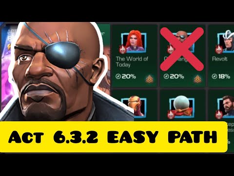 MCOC ACT 6.3.2 EASY PATH #marvel #ytvideo #youtubevideos #gaming 