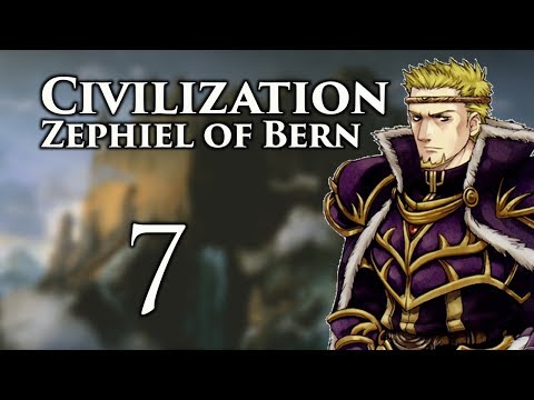 Part 7: Let's Play Civilization 5, Fire Emblem Mod, Bern - "Battle Against the Hero King!"