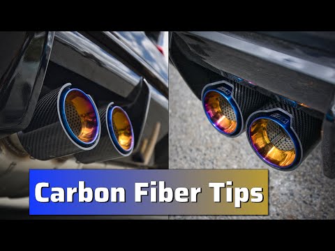 Carbon Fiber Exhaust Tips / BMW G8X M3, M4 / XXII Tuning