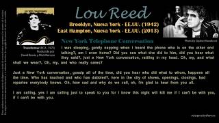 New York Telephone Conversation - Lou Reed