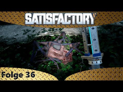 Satisfactory - EA - Holz und Blätter - Let's Play #36 Deutsch German