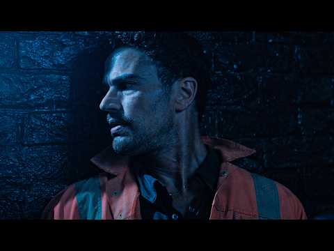 Theo James Escapes Into The Sewers