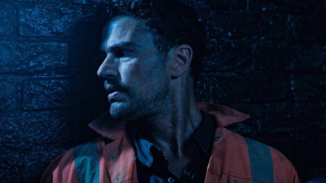 Theo James Escapes Into The Sewers