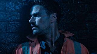 Theo James Escapes Into The Sewers