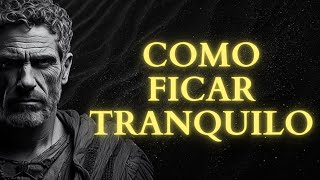 O SEGREDO ESTOICO PARA NUNCA MAIS PERDER A CALMA, COM NADA NEM COM NINGUÉM | ESTOICISMO