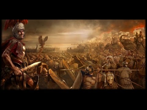 Total War: Rome 2 - 2vs2 Multiplayer Online | Siege Battle Egypt/Lusitani vs Rome/Pontus #1
