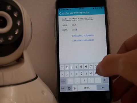 Instalare WANSCAM HW0041 CAMERA IP WIRELESS PAN / TILT HD 720P 1MP - www.1cctv.ro