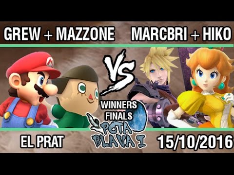 [Pota Blava I] MaZzone + Greward vs Marcbri + Hikotsu SSB4 Winners Finals