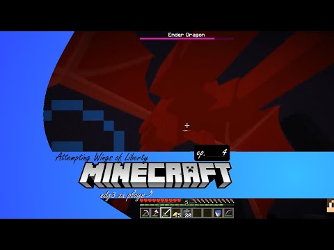 edg3za Minecraft [e.004] - Attempting wings of liberty