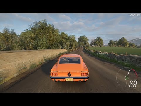 Forza Horizon 4 - 1968 Ford Mustang 2+2 Fastback Gameplay [4K]