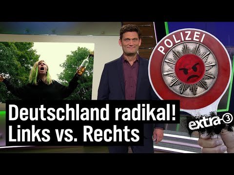 Linksextremismus vs. Rechtsextremismus | extra 3 | NDR