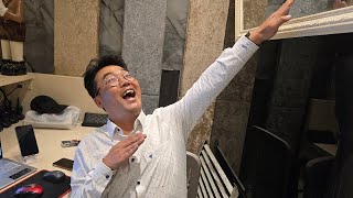 호치민 조실장 3월03일 벤탄에서 라이브 방송